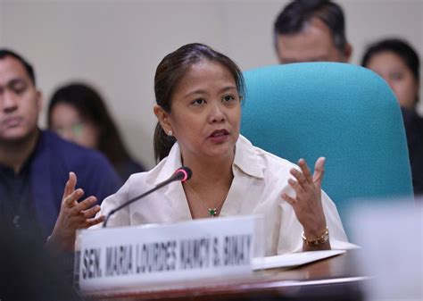 Nancy Binay mulls ethics complaint vs. Alan Cayetano over remarks.